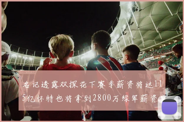 名记透露双探花下赛季薪资将达115亿怀特也将拿到2800万绿军薪资空间依旧紧张